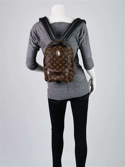 louis vuitton palm springs backpack mm vs pm|louis vuitton monogram mini backpack.